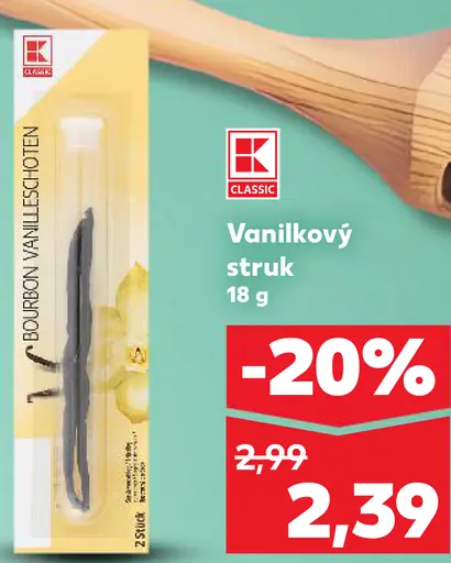 K-Classic vanilkový struk