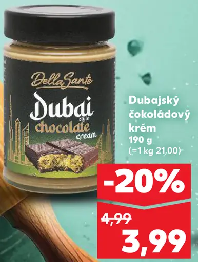 Bella Sanita Dubajský čokoládový krém