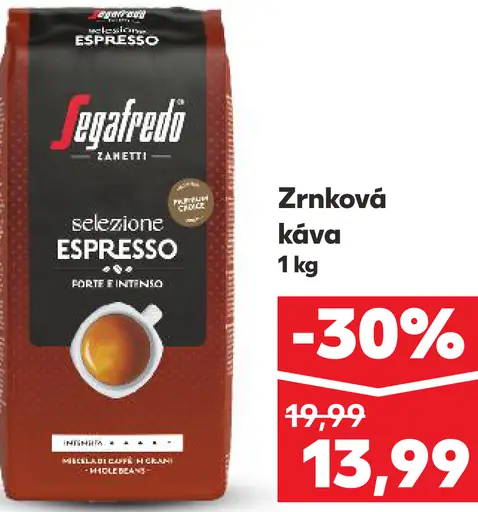 Segafredo Selezione Espresso zrnková káva