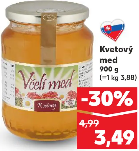 Včelí med kvetový