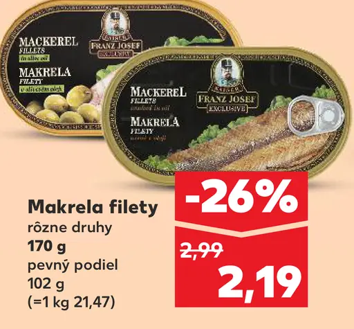 Varmor Makrela filety v paradajkovej omáčke