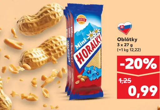 Sedita Horalky oblátky