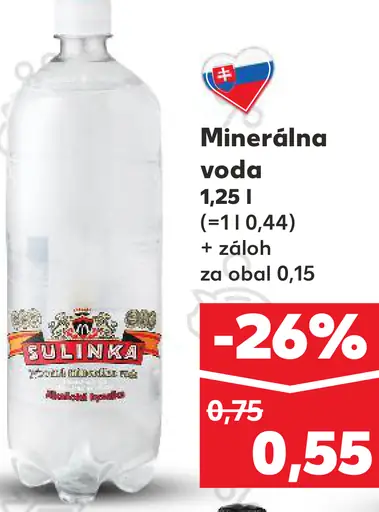Sulinka Minerálna voda