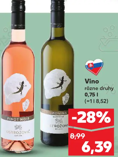 Vino biele ružové červené