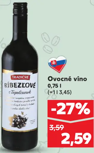 Ríbezľové ovocné víno
