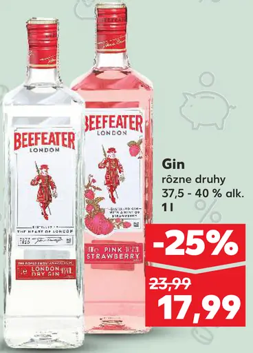 Beefeater London Dry gin s tonikom