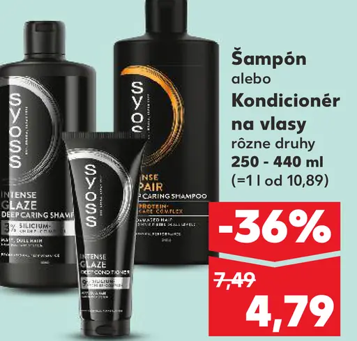 Syoss šampón na vlasy