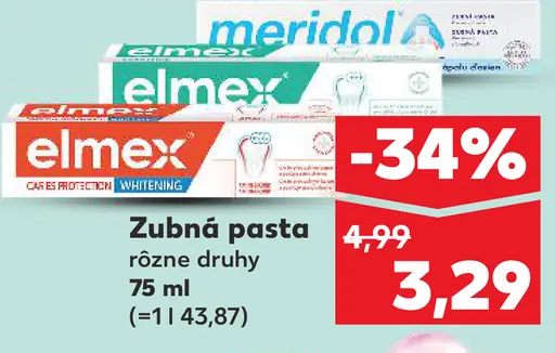 Elmex zubná pasta