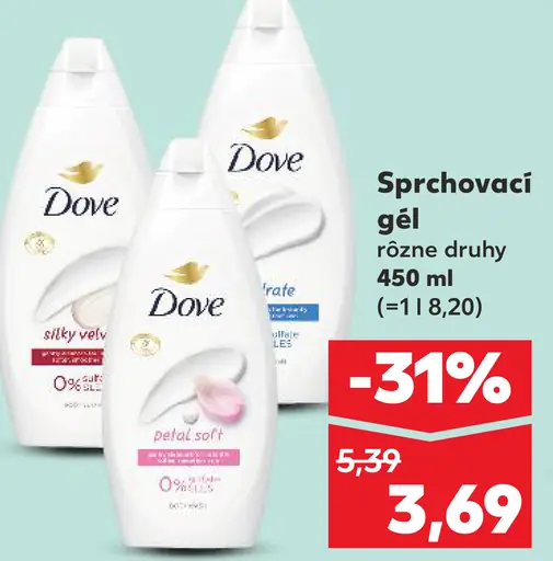 Dove Sprchovací gél