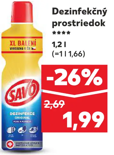 Savo dezinfekčný prostriedok