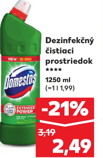 Domestos Dezinfekčný čistiaci prostriedok