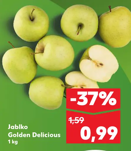 Jablko Golden Delicious
