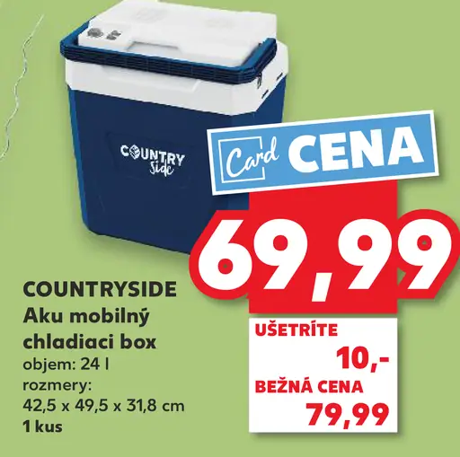 Countryside aku mobilný chladiaci box