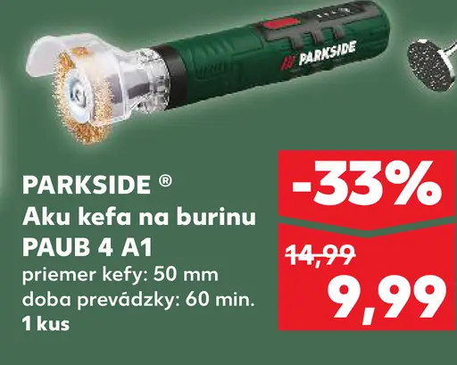 Parkside aku kefa na burinu PAUB 4 A1