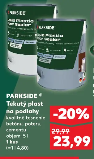 Parkside Tekutý plast na podlahy