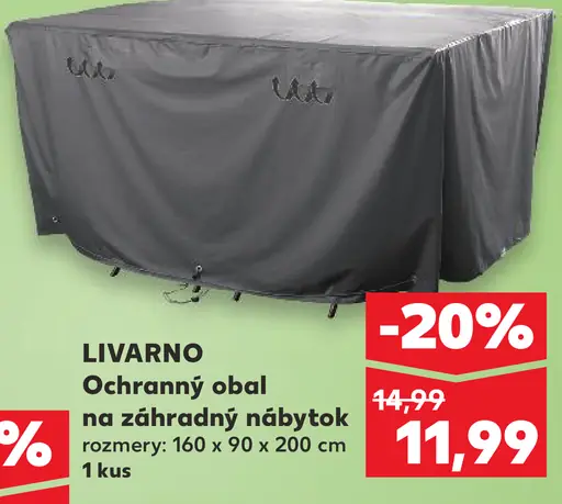 Livarno ochranný obal na záhradný nábytok