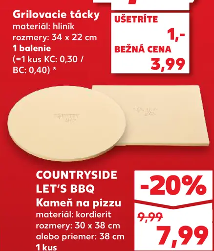 Grilovacie tácky z hliníka