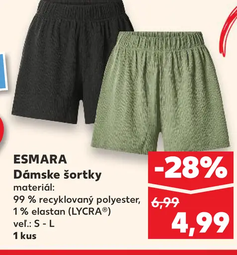 Esmara Dámske šortky