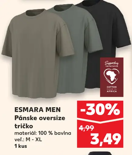 Esmara Men pánske tričko