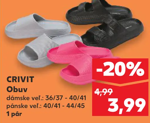 Crivit obuv dámska