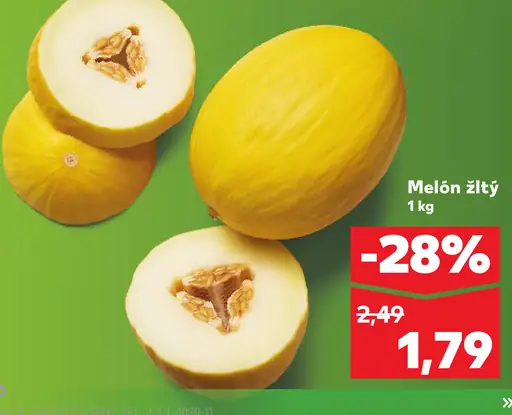 Melón žltý