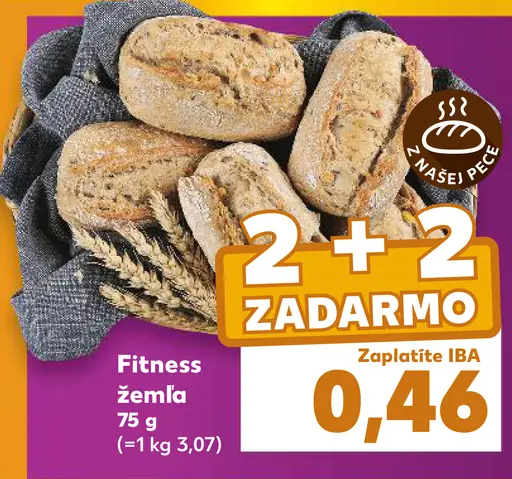 Fitness žemľa