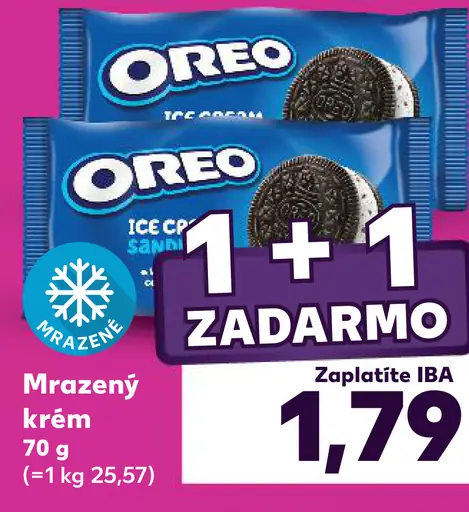 Oreo Mrazený krém