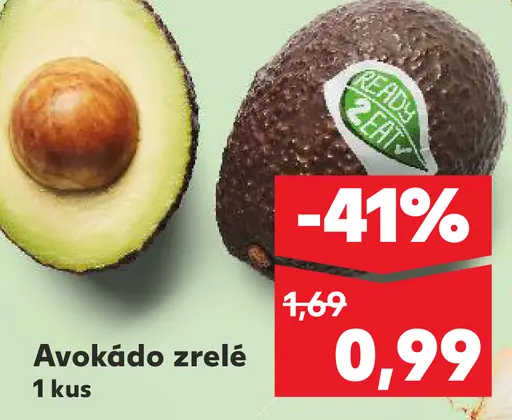 Avokádo zrelé