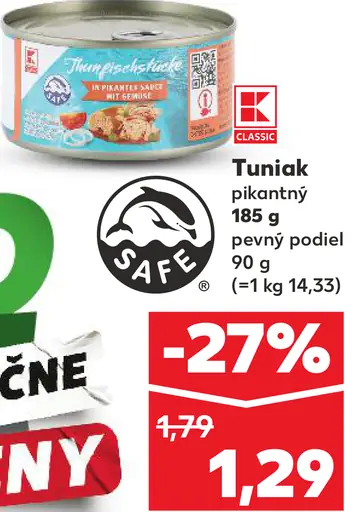 K-Classic tuniak pikantný