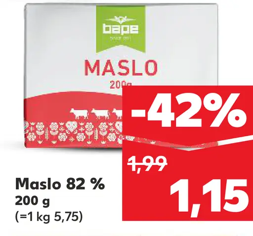 Bape Maslo 82%