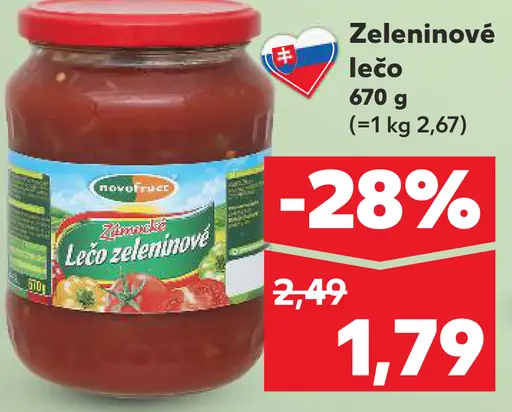 K-Classic zeleninové lečo