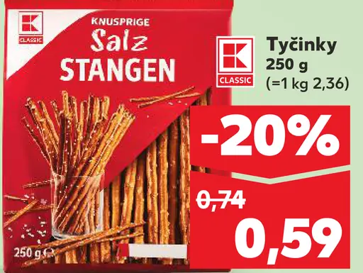 K-Classic Salz Stangen tyčinky