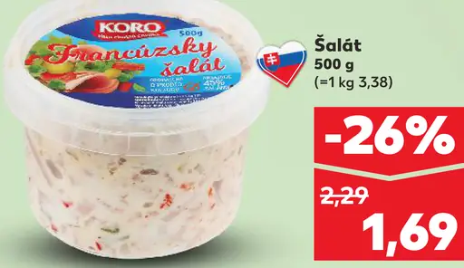 Koro Francúzsky šalát