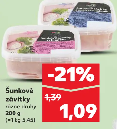 K-Classic Šunkové závitky