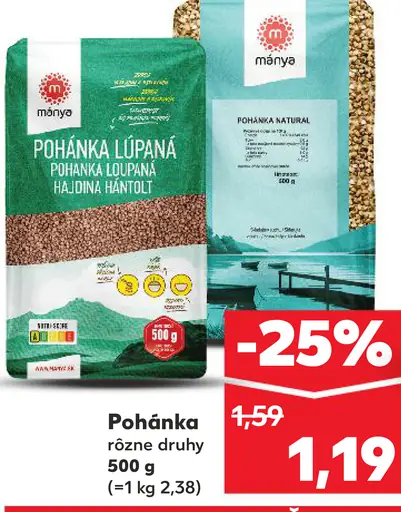 Manya Pohánka lúpaná