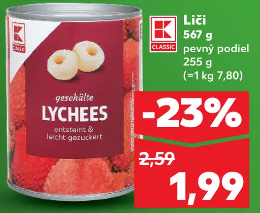 K-Classic Liči v náleve