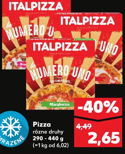 Italpizza Numero Uno pizza
