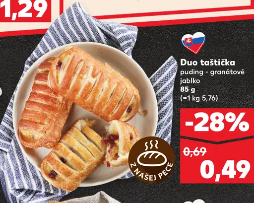 Duo taštička puding – granátové jablko