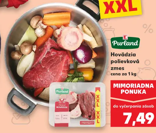 Purland hovädzia polievková zmes XXL