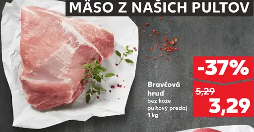 Bravčový hrud bez kože