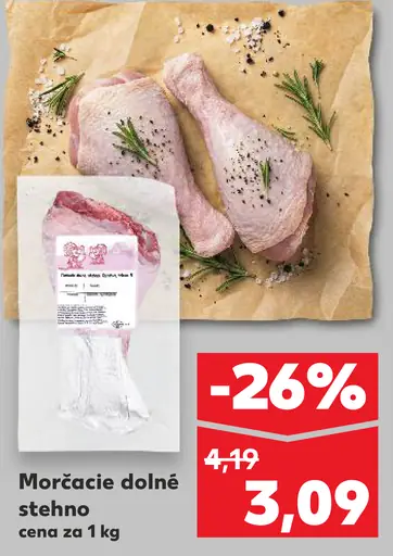 Morčacie dolné stehno