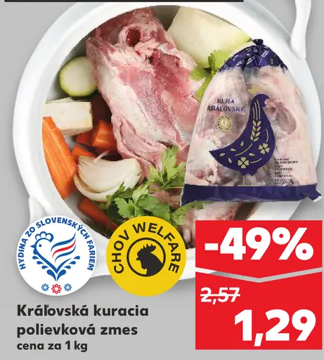 Kráľovská kuracia polievková zmes
