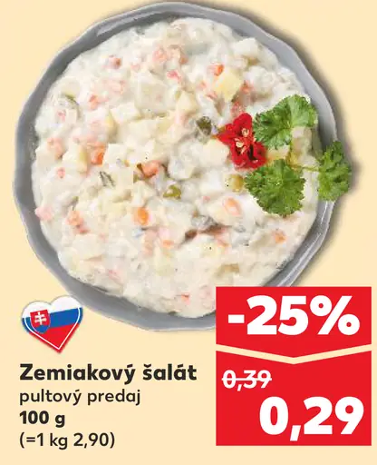 Zemiakový šalát