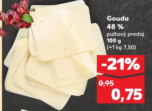 Gouda 48 % syr
