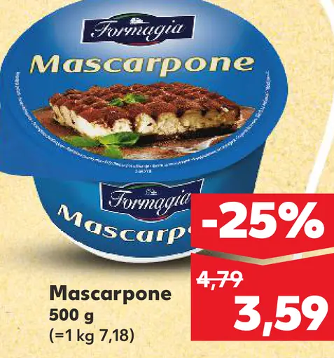 FORMAGGIA mascarpone