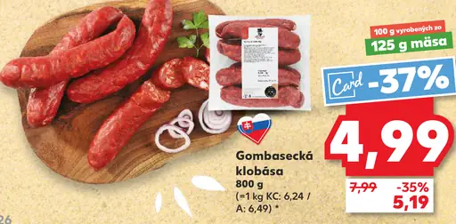 Gombasecká klobása