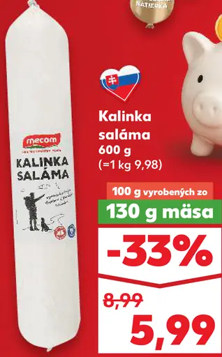 Mecom Kalinka saláma
