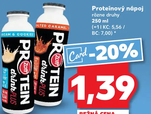 Card Proteínový kávový nápoj