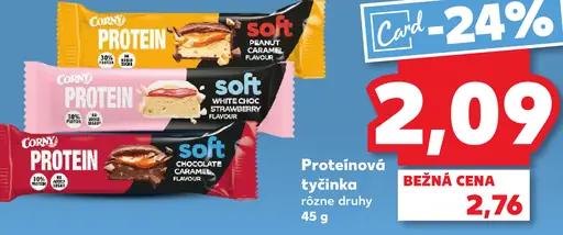 Corny Protein tyčinka rôzne druhy