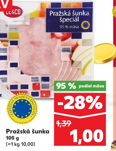 LE&CO Pražská šunka špeciál